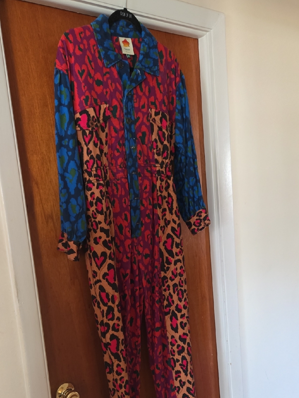 Farm Rio Leopard Jumpsuit